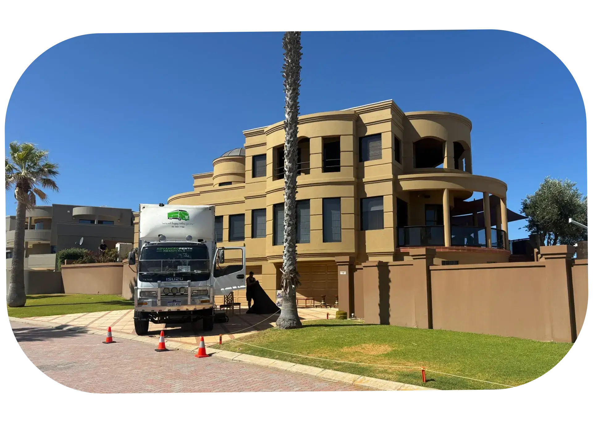 Advanced Perth Removals Truck